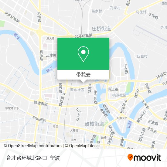 育才路环城北路口地图