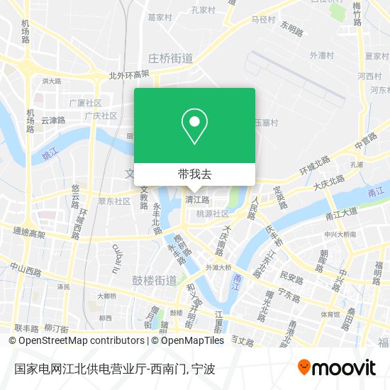 国家电网江北供电营业厅-西南门地图