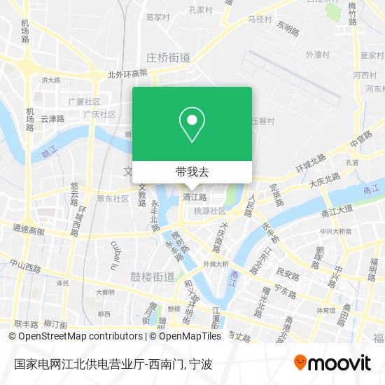 国家电网江北供电营业厅-西南门地图
