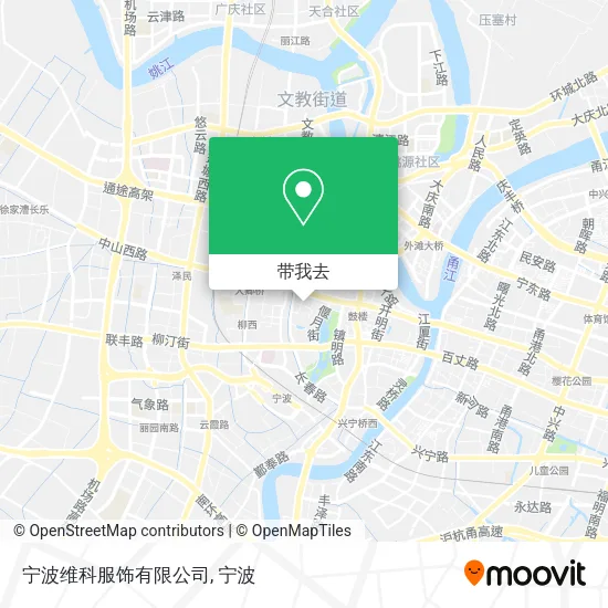 宁波维科服饰有限公司地图