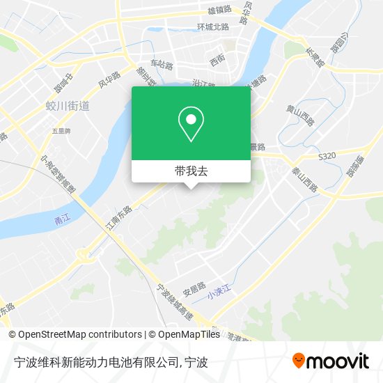 宁波维科新能动力电池有限公司地图