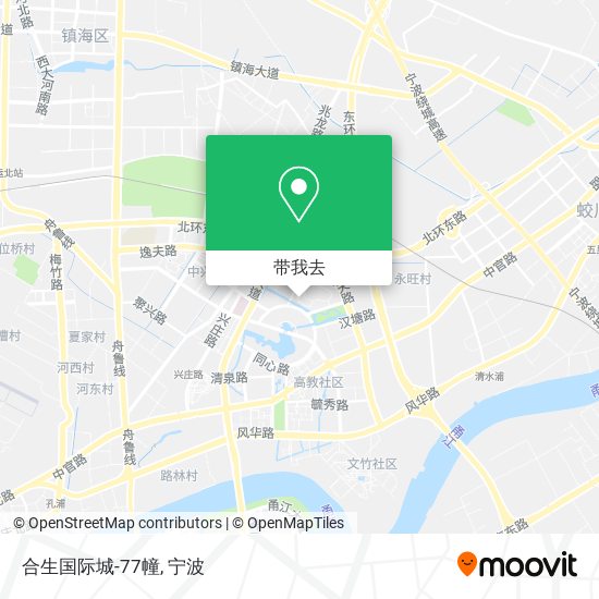 合生国际城-77幢地图