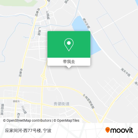 应家间河-西77号楼地图