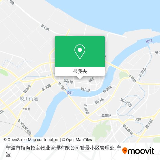 宁波市镇海招宝物业管理有限公司繁景小区管理处地图