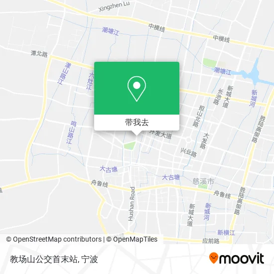 教场山公交首末站地图