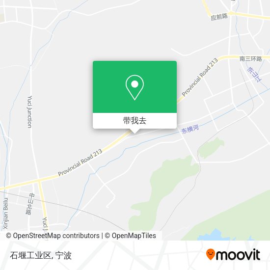 石堰工业区地图