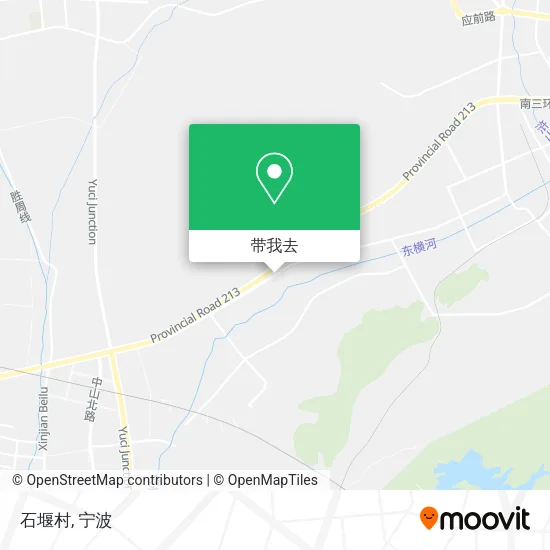 石堰村地图