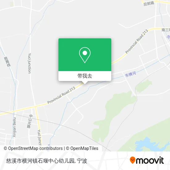慈溪市横河镇石堰中心幼儿园地图