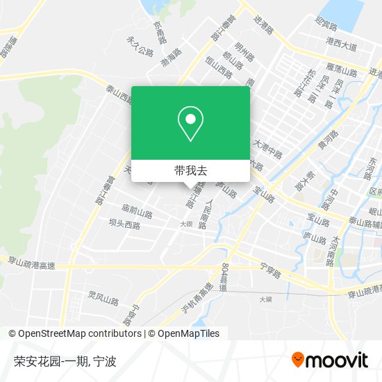 荣安花园-一期地图