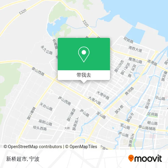 新桥超市地图