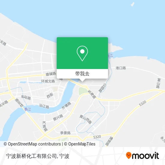 宁波新桥化工有限公司地图