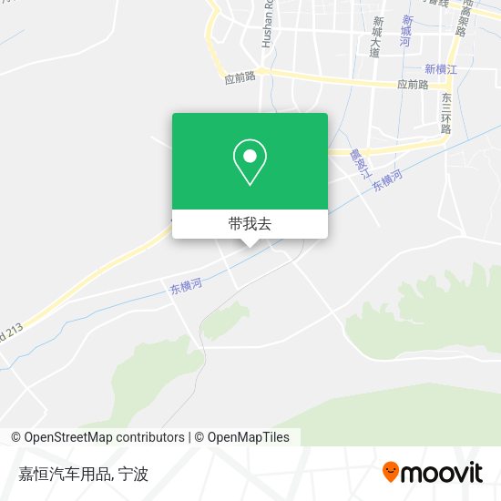 嘉恒汽车用品地图