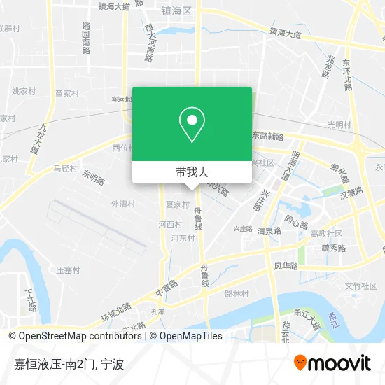 嘉恒液压-南2门地图