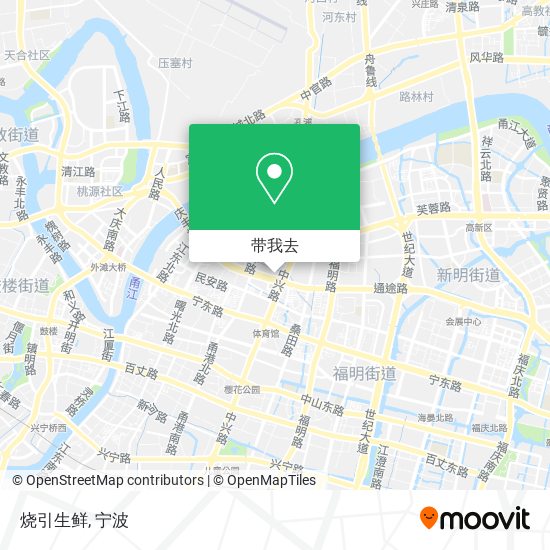 烧引生鲜地图
