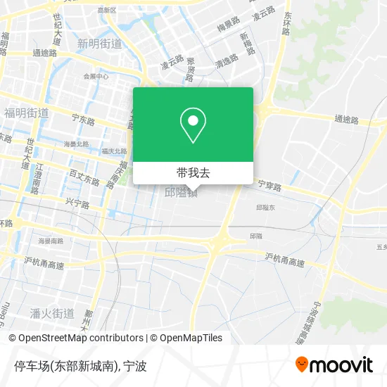 停车场(东部新城南)地图