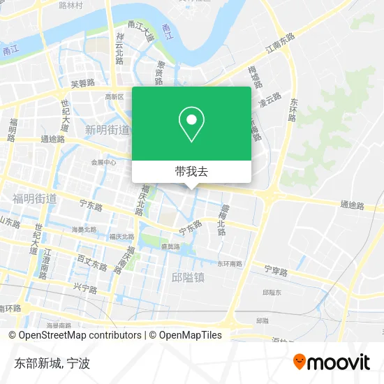 东部新城地图