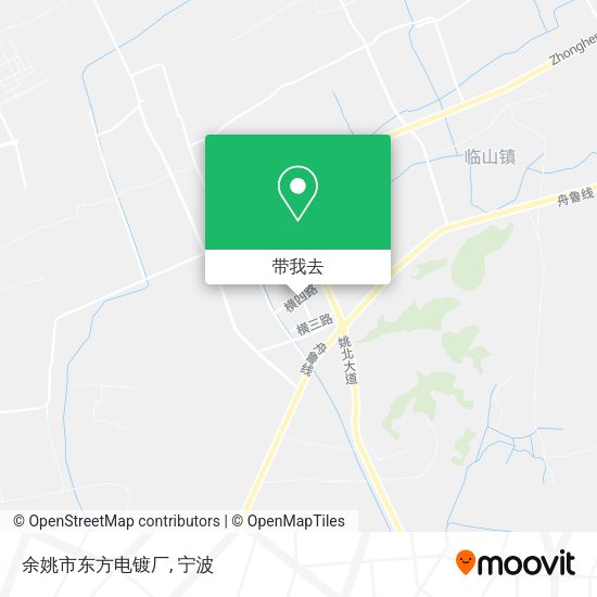 余姚市东方电镀厂地图