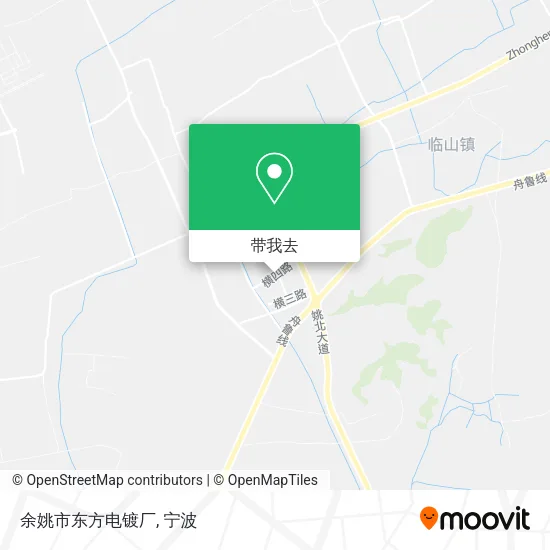 余姚市东方电镀厂地图