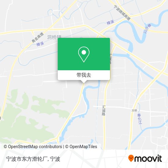 宁波市东方滑轮厂地图
