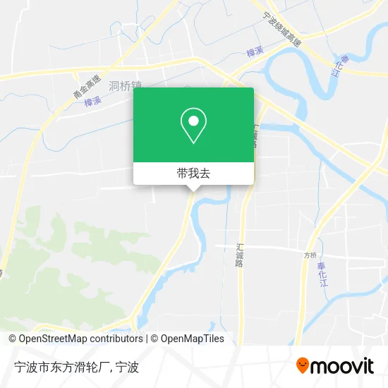 宁波市东方滑轮厂地图