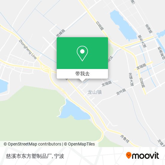 慈溪市东方塑制品厂地图
