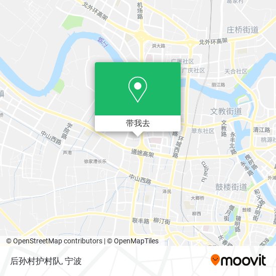 后孙村护村队地图