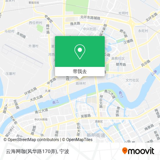 云海网咖(风华路170弄)地图
