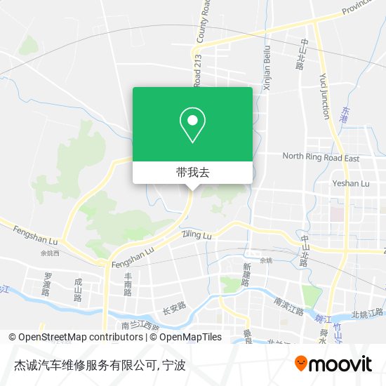 杰诚汽车维修服务有限公可地图