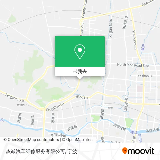 杰诚汽车维修服务有限公可地图
