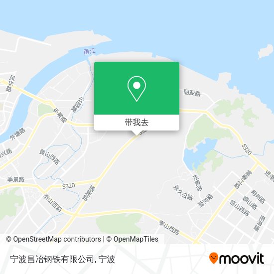宁波昌冶钢铁有限公司地图