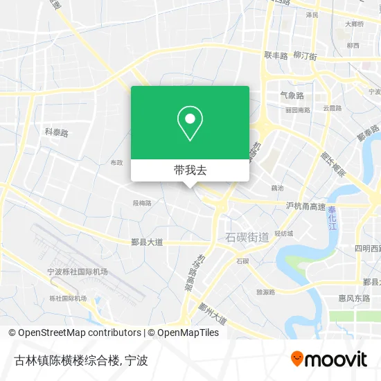 古林镇陈横楼综合楼地图