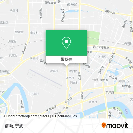 前塘地图