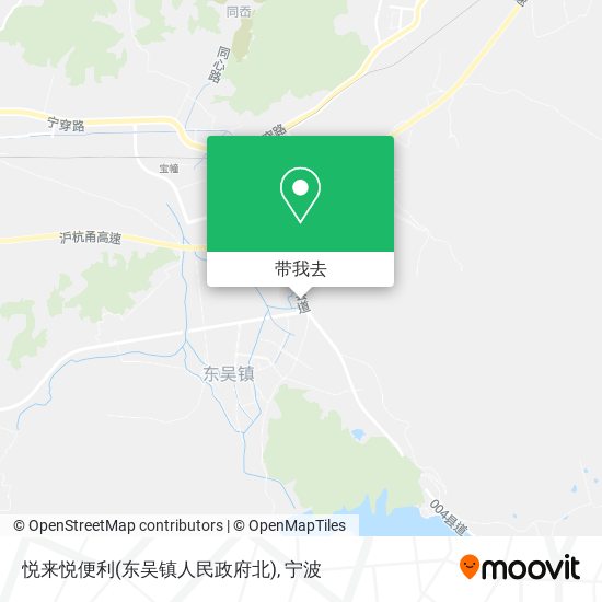 悦来悦便利(东吴镇人民政府北)地图