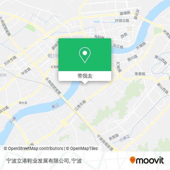 宁波立港鞋业发展有限公司地图
