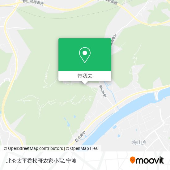 北仑太平岙松哥农家小院地图