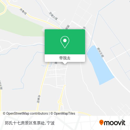 郑氏十七房景区售票处地图