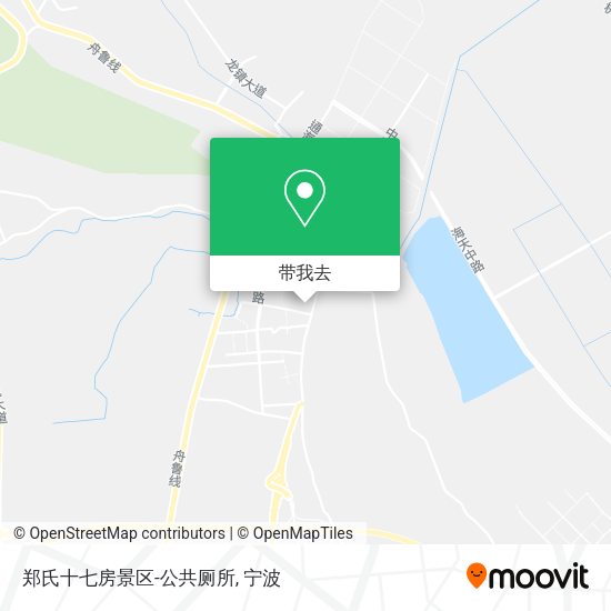 郑氏十七房景区-公共厕所地图