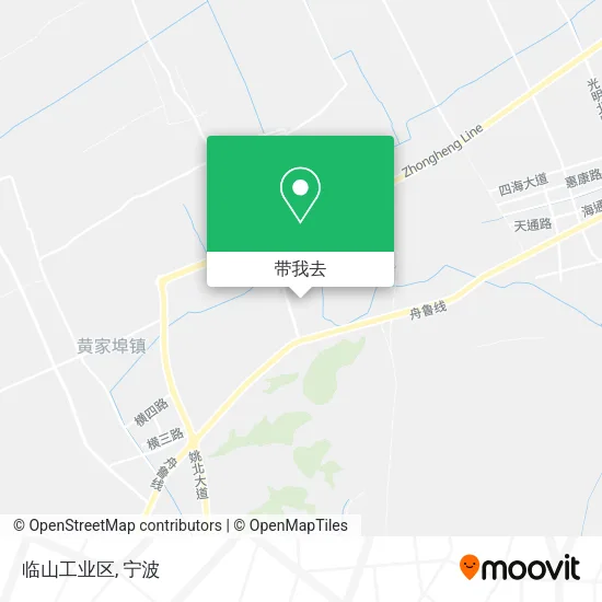 临山工业区地图