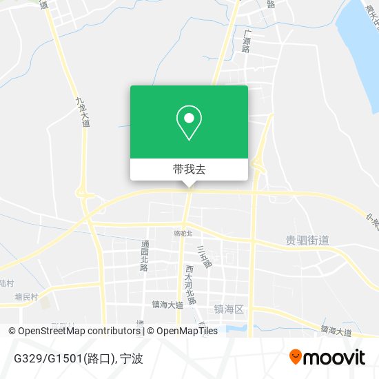 G329/G1501(路口)地图