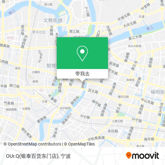 OUr.Q(银泰百货东门店)地图