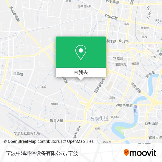 宁波中鸿环保设备有限公司地图