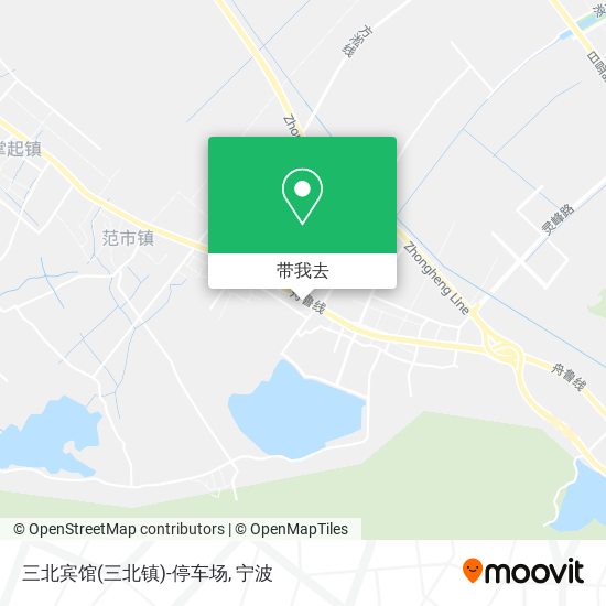 三北宾馆(三北镇)-停车场地图