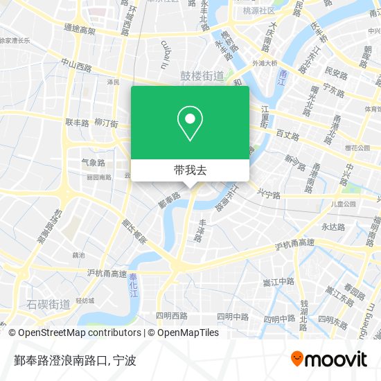 鄞奉路澄浪南路口地图