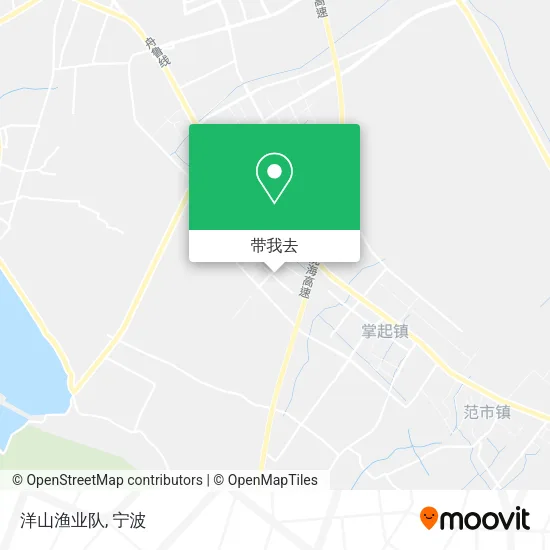 洋山渔业队地图