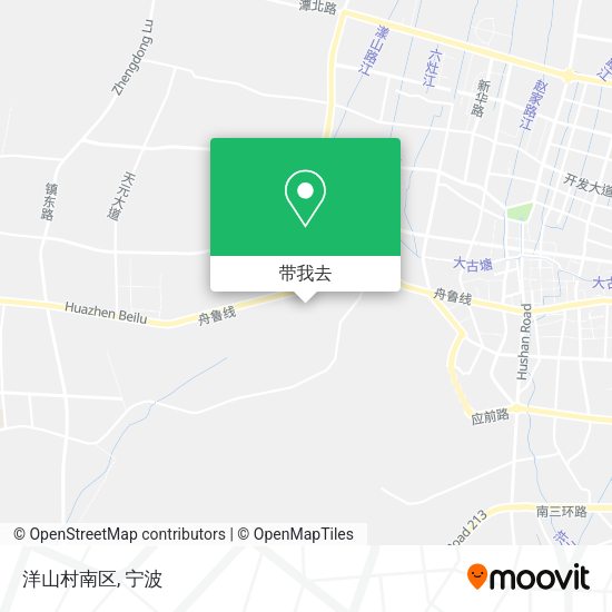 洋山村南区地图