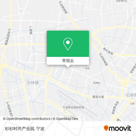 杉杉时尚产业园地图