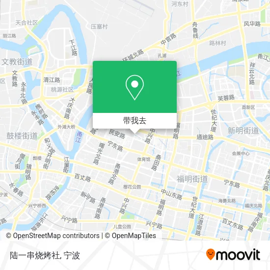 陆一串烧烤社地图