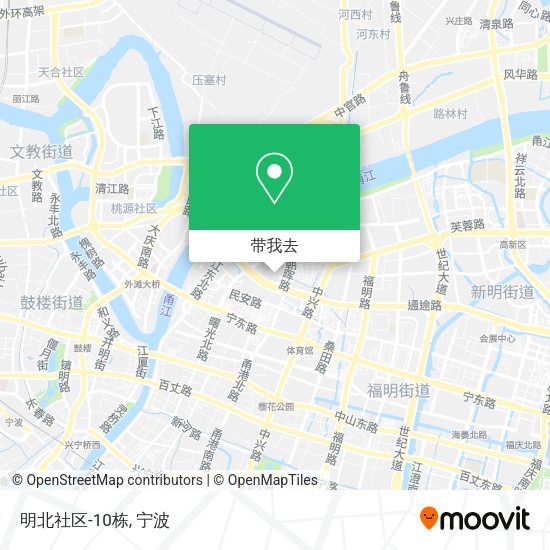 明北社区-10栋地图
