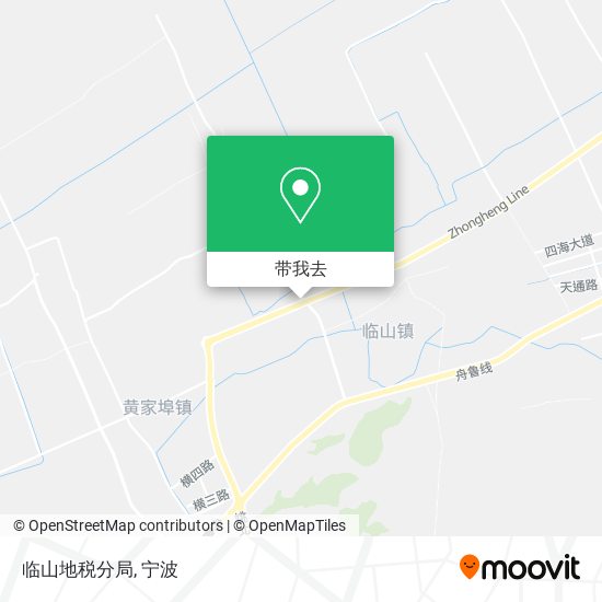 临山地税分局地图