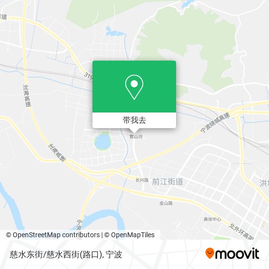 慈水东街/慈水西街(路口)地图